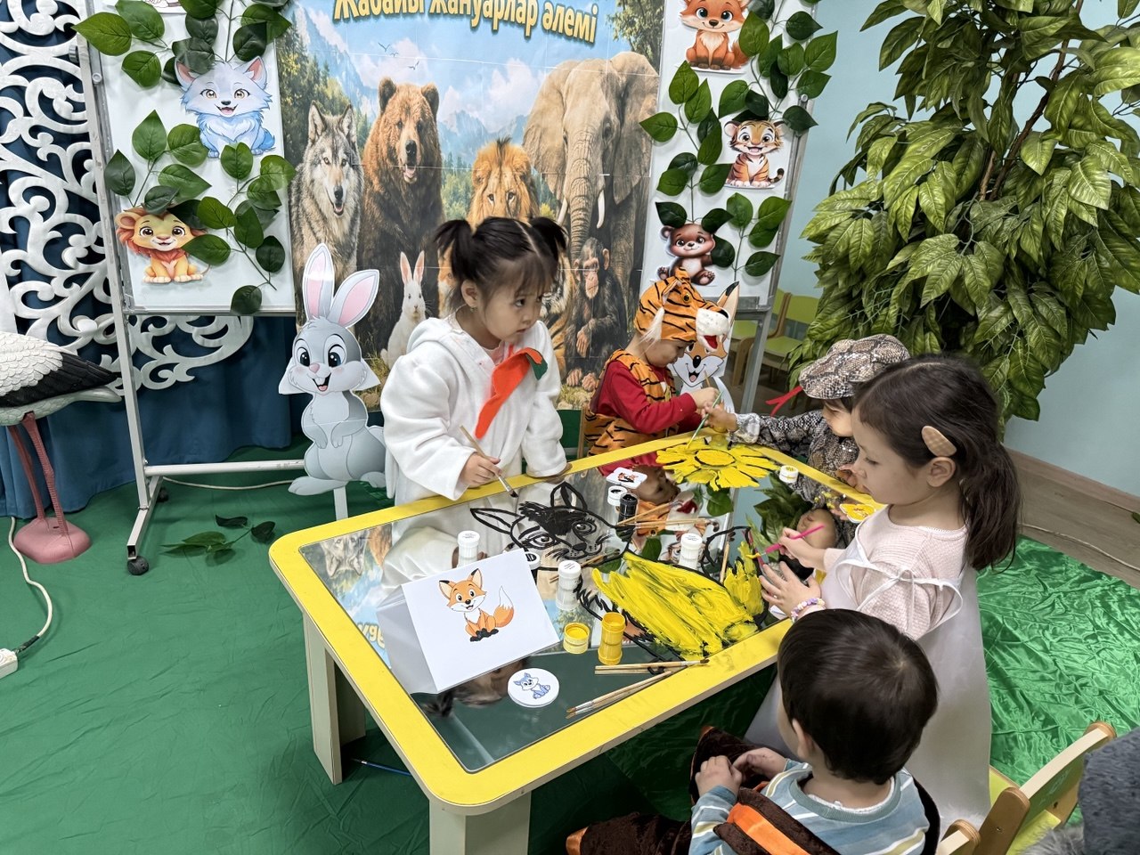 Педагогикалық практика өтуші студенттер жұмысы
